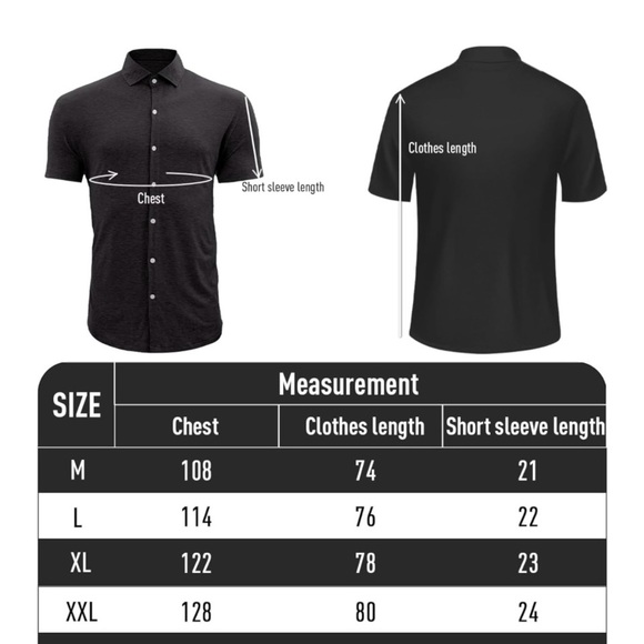 elselect Casual Button-Down Cotton Long Sleeve Stretchy Business Formal - Picture 5 of 5